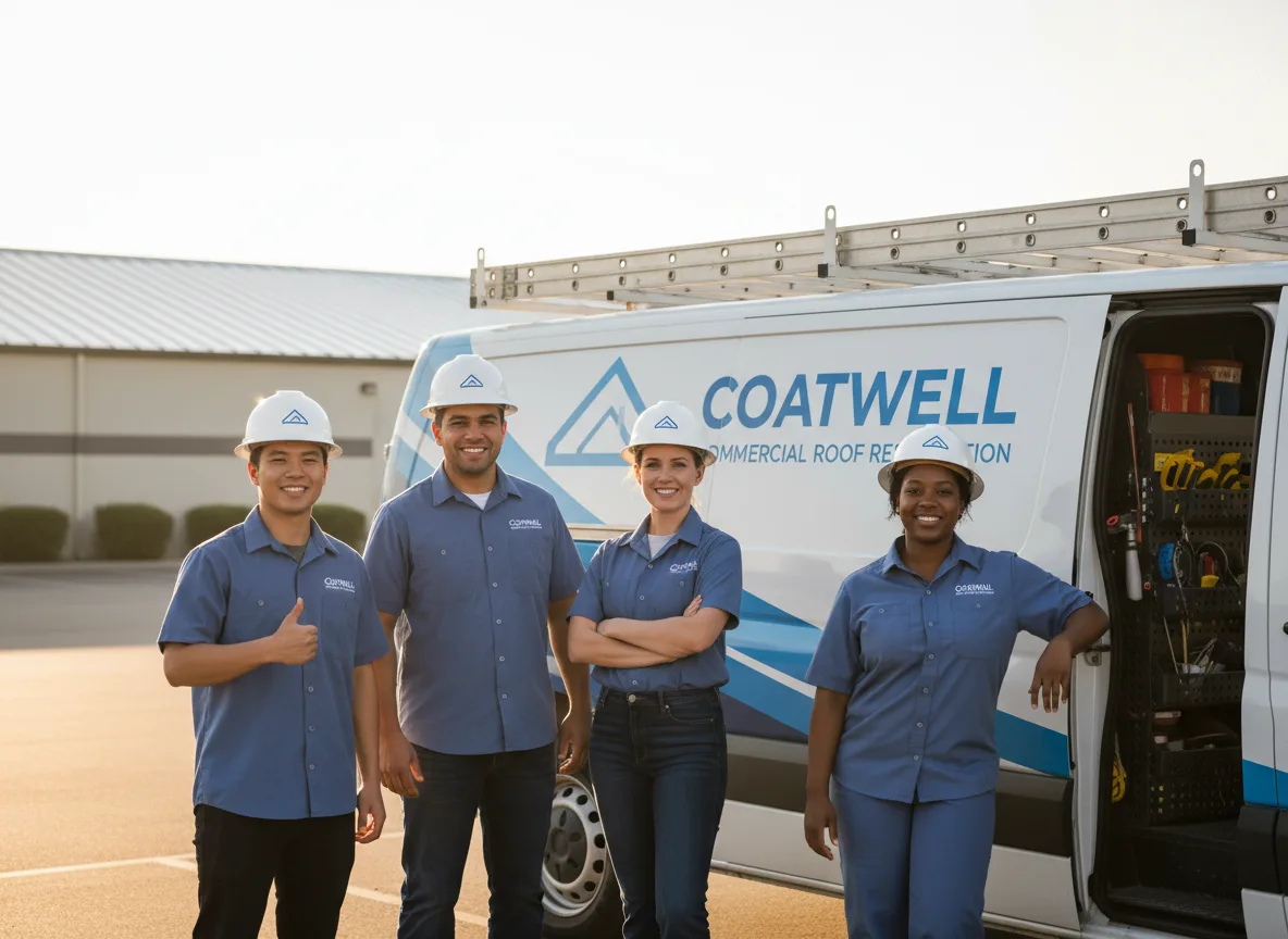Commercial roof coating company in Overbrook, KS